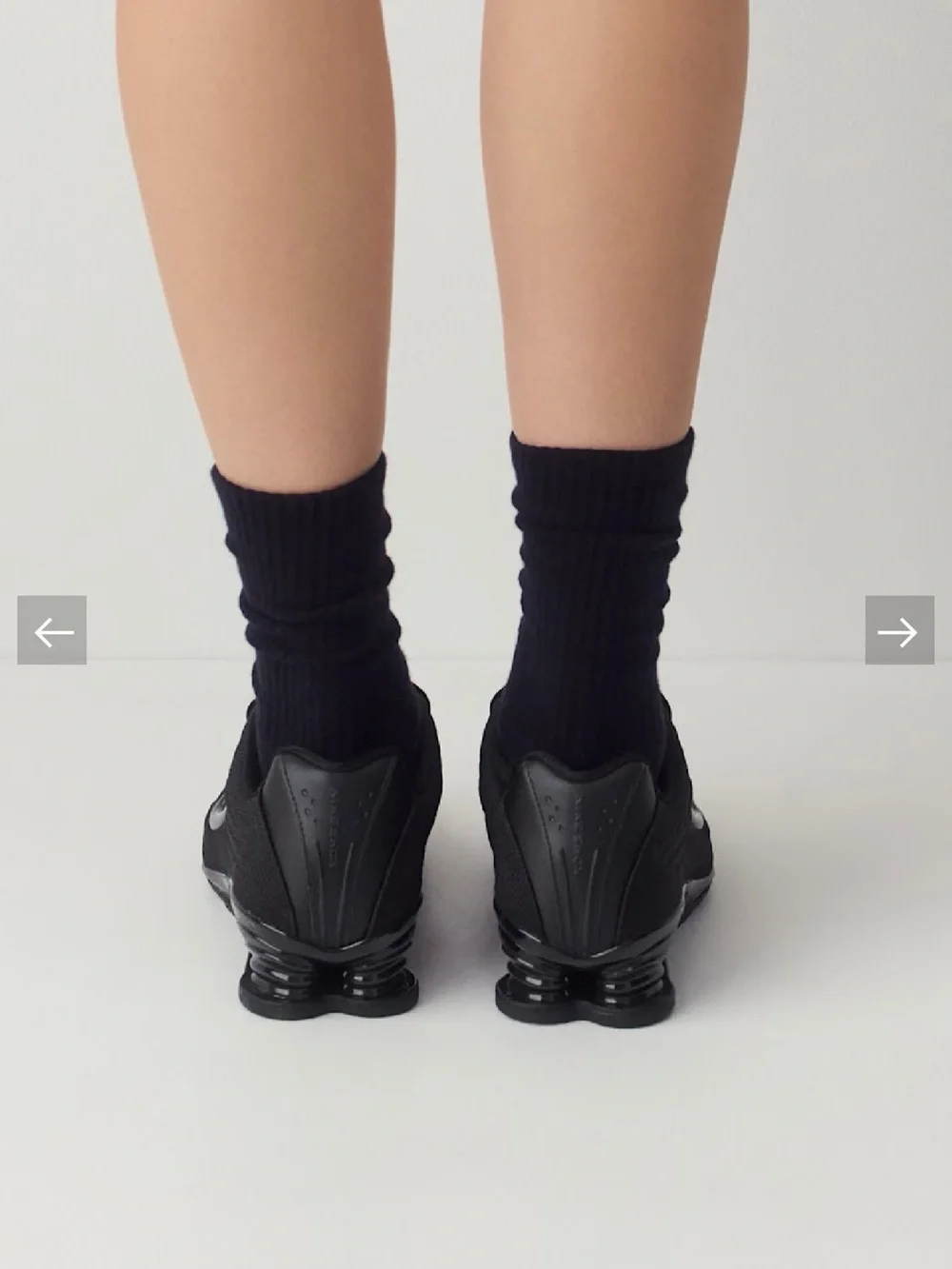 Nike Shox Z black sneakers 9